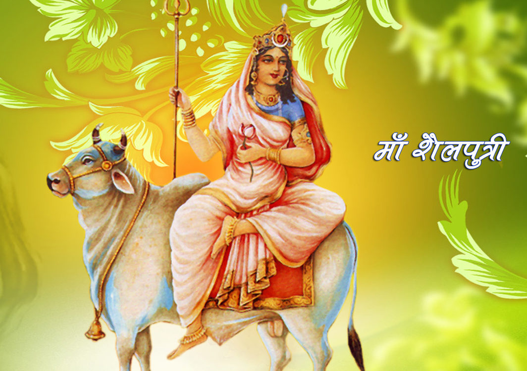 Shailputri-2 Shailputri Devi The First Form Of Goddess Durga