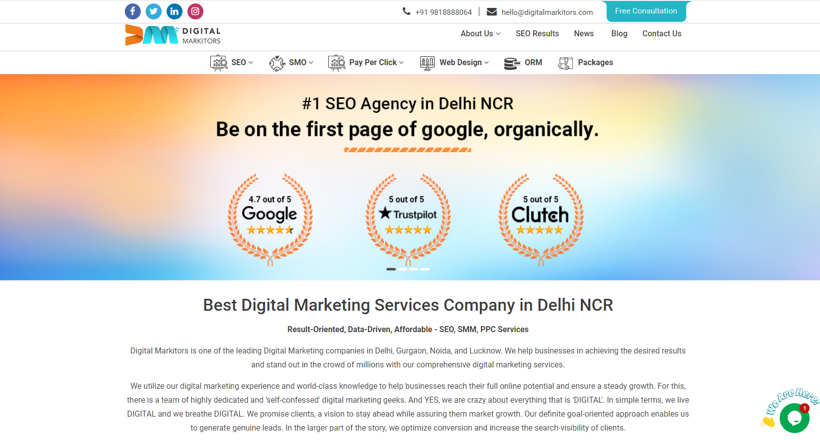 Digital-Markitors Digital Marketing Company In Delhi